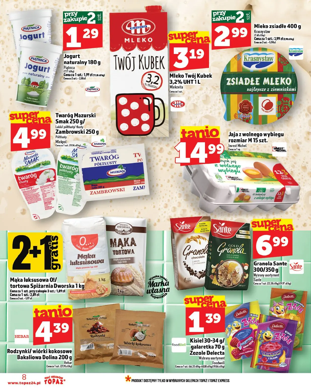 gazetka promocyjna Topaz Ceny Małe - Strona 8