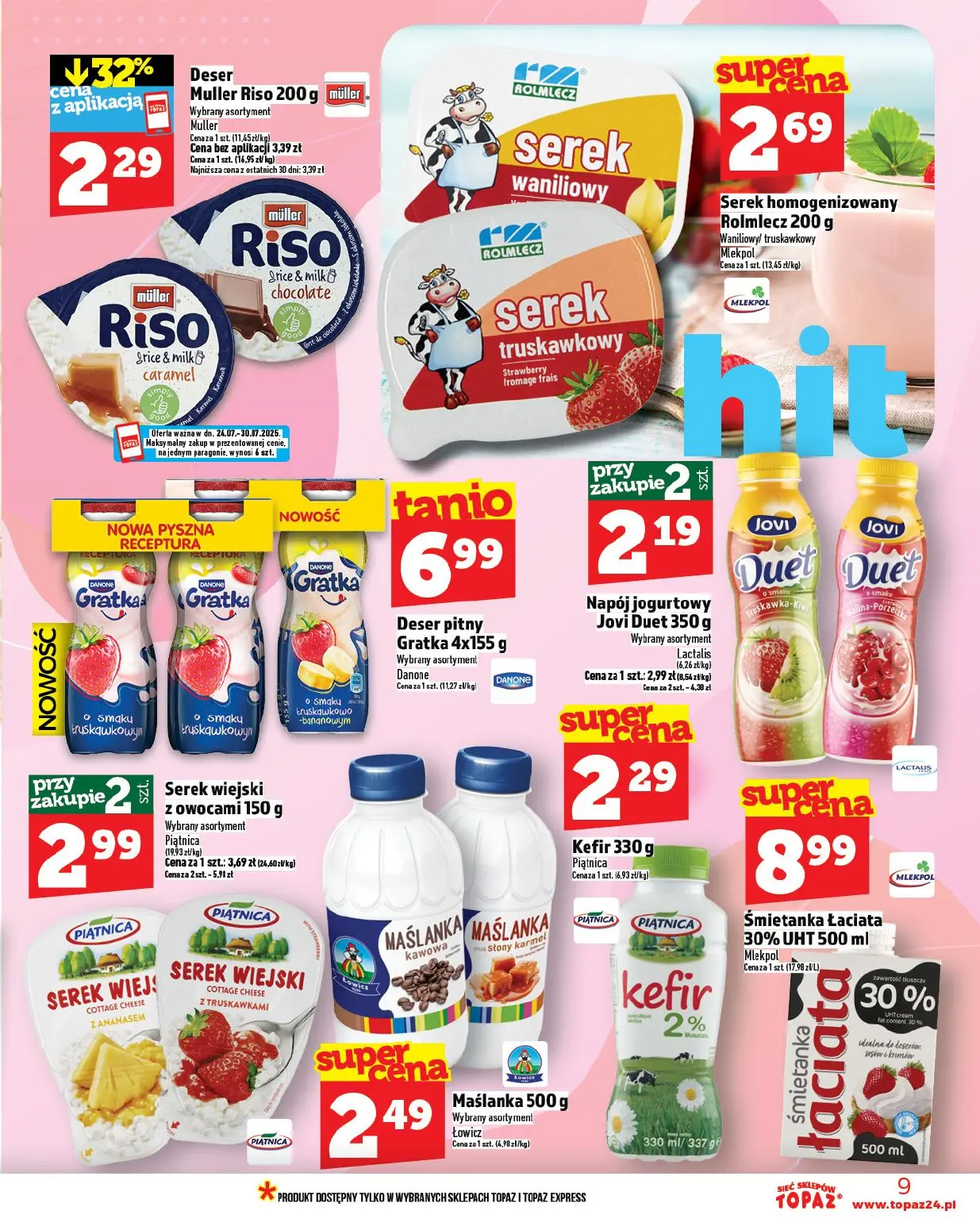 gazetka promocyjna Topaz Ceny Małe - Strona 9