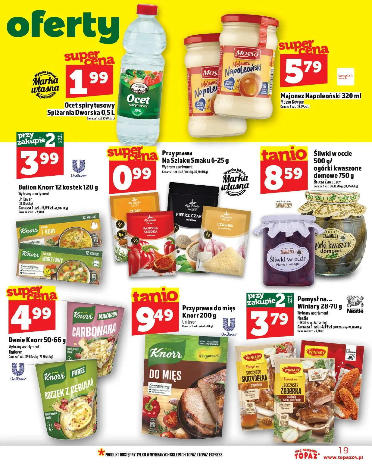 gazetka promocyjna Topaz Ceny Małe - Strona 19