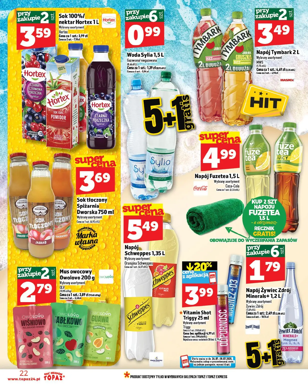gazetka promocyjna Topaz Ceny Małe - Strona 22