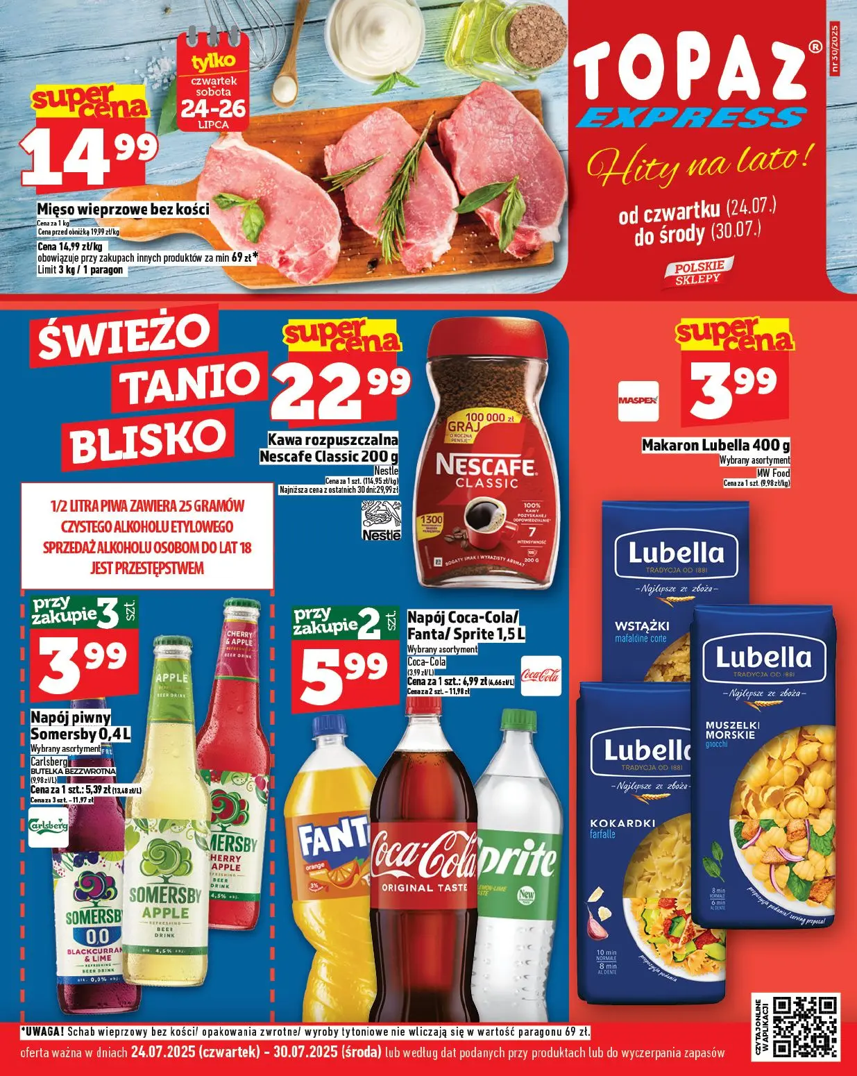 gazetka promocyjna Topaz Express - Strona 1
