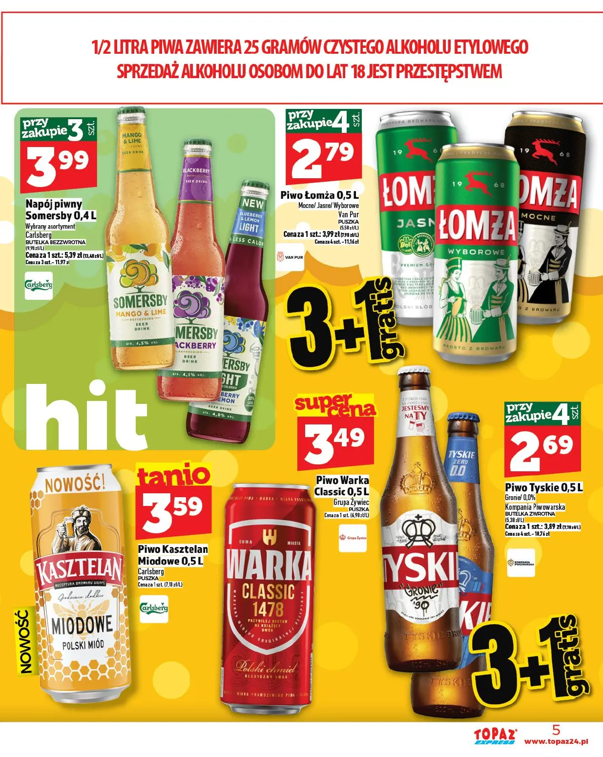 gazetka promocyjna Topaz Express - Strona 5