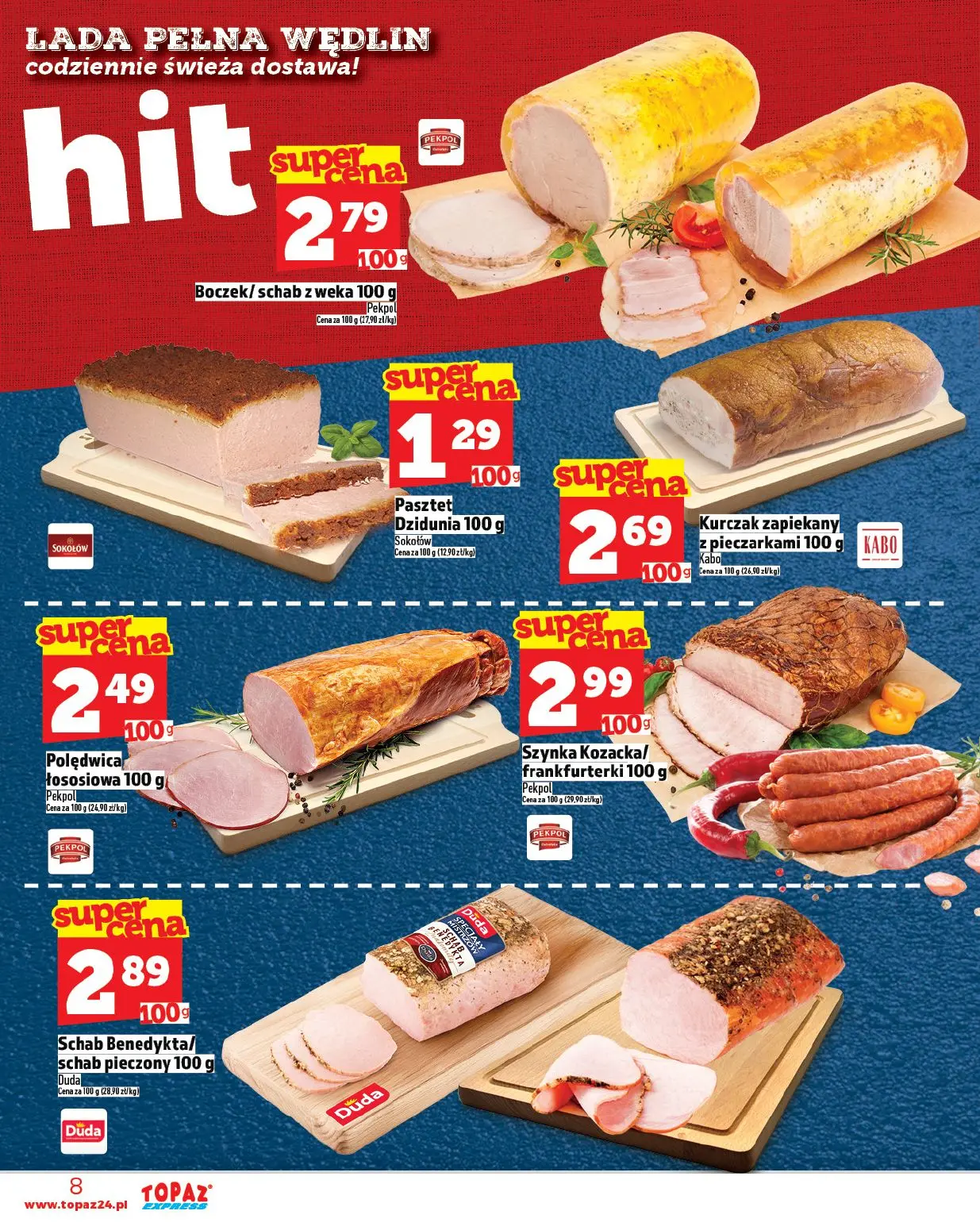 gazetka promocyjna Topaz Express - Strona 8