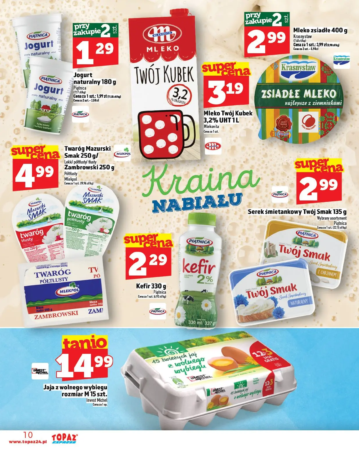 gazetka promocyjna Topaz Express - Strona 10