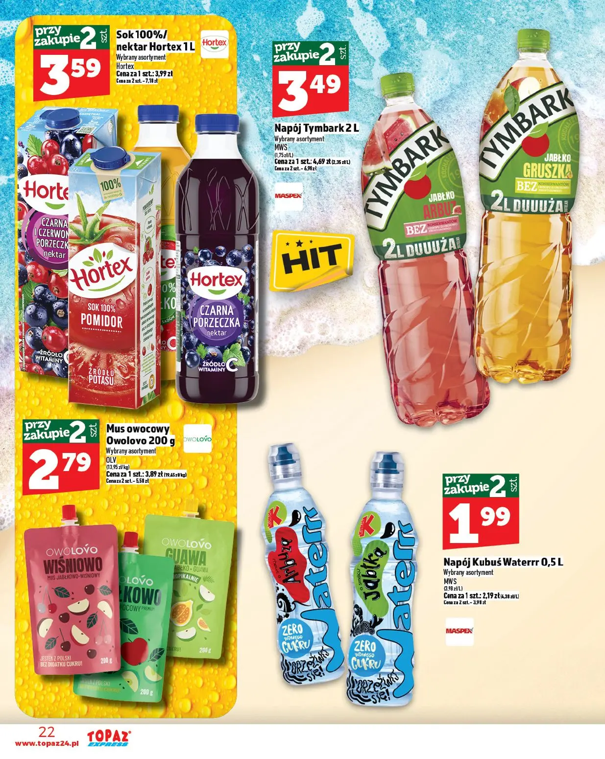 gazetka promocyjna Topaz Express - Strona 22
