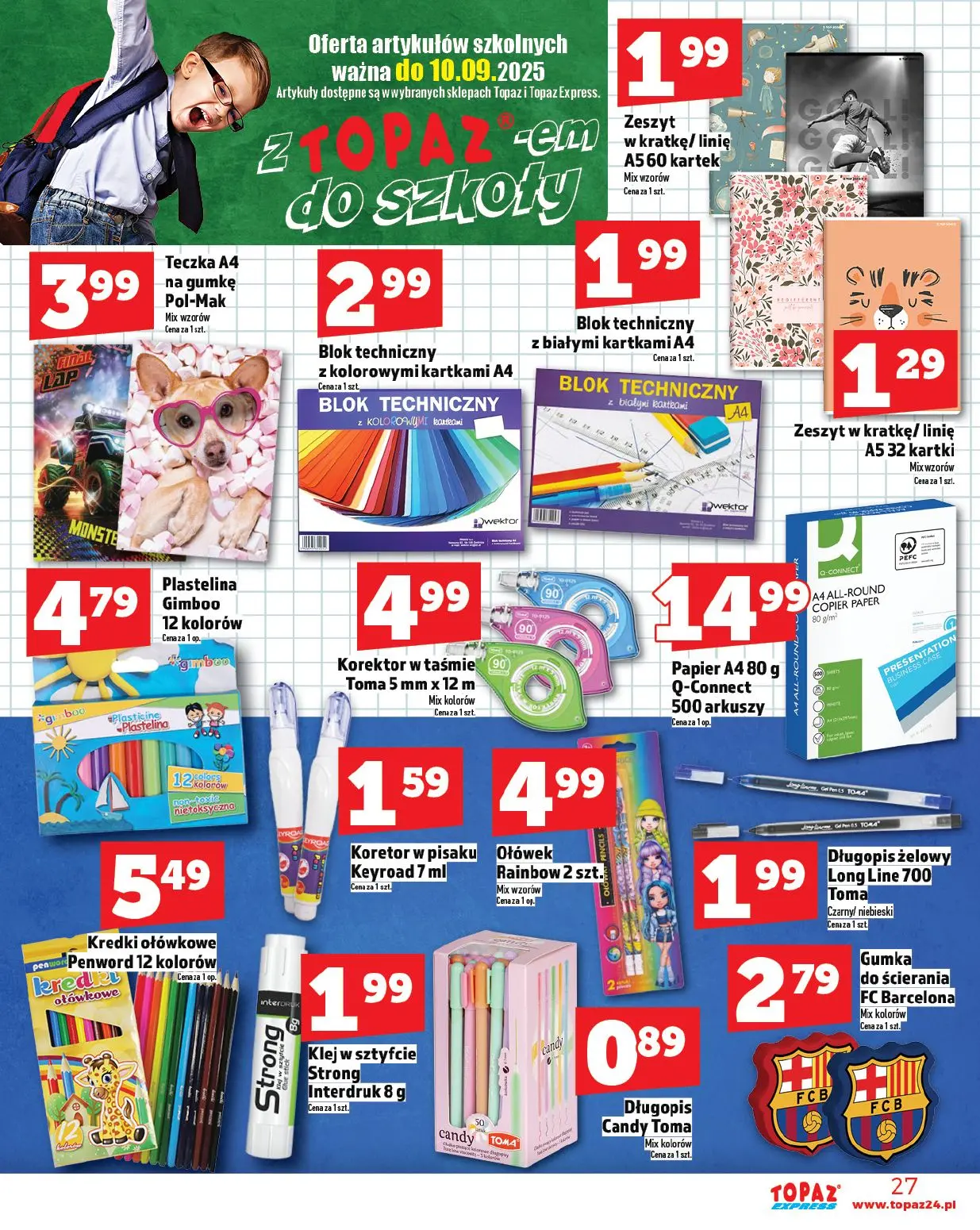 gazetka promocyjna Topaz Express - Strona 27
