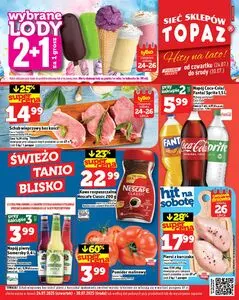 Gazetka promocyjna Topaz, ważna od 2025-07-24 do 2025-07-30.