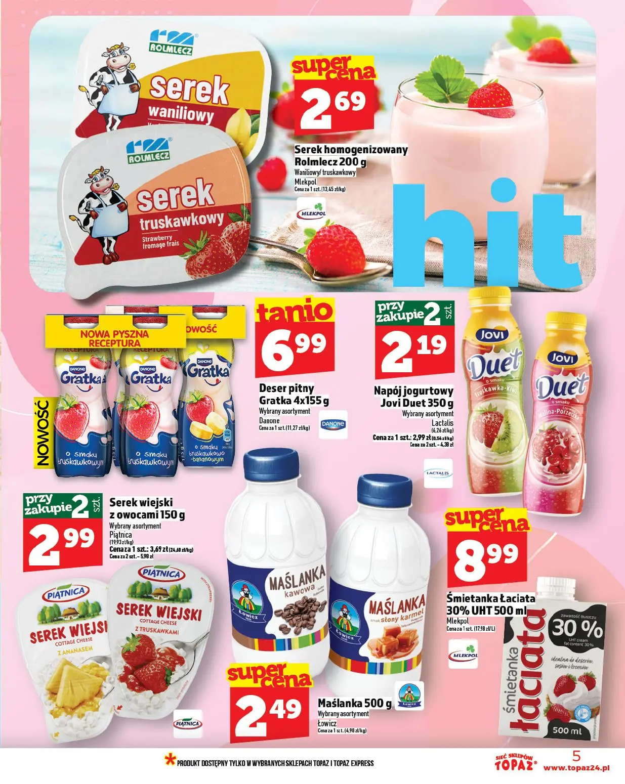 gazetka promocyjna Topaz Ogólna - Strona 5