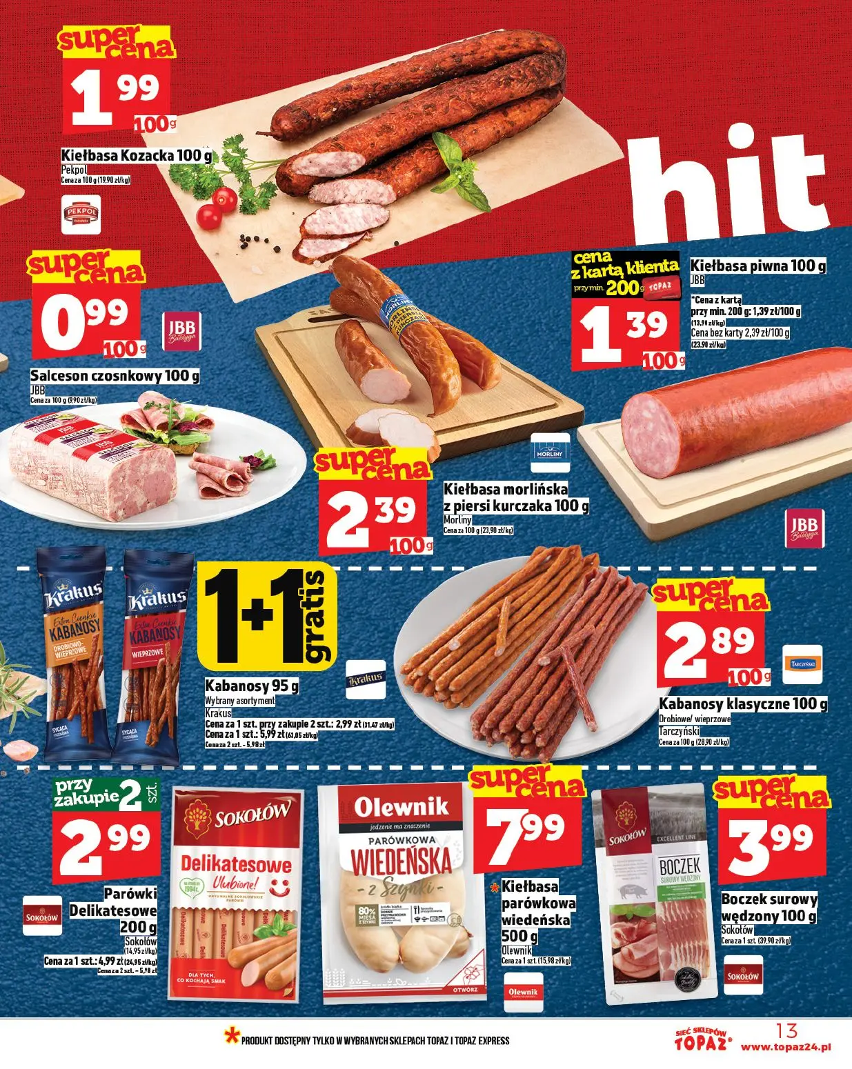 gazetka promocyjna Topaz Ogólna - Strona 13