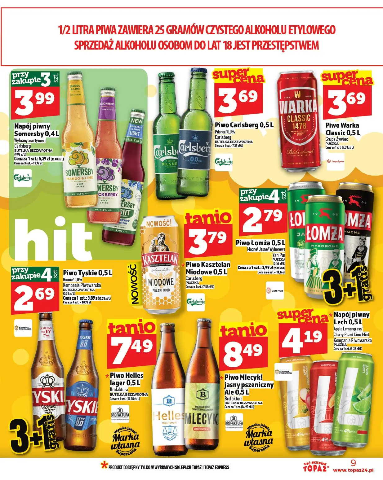 gazetka promocyjna Topaz Warszawa - Strona 9