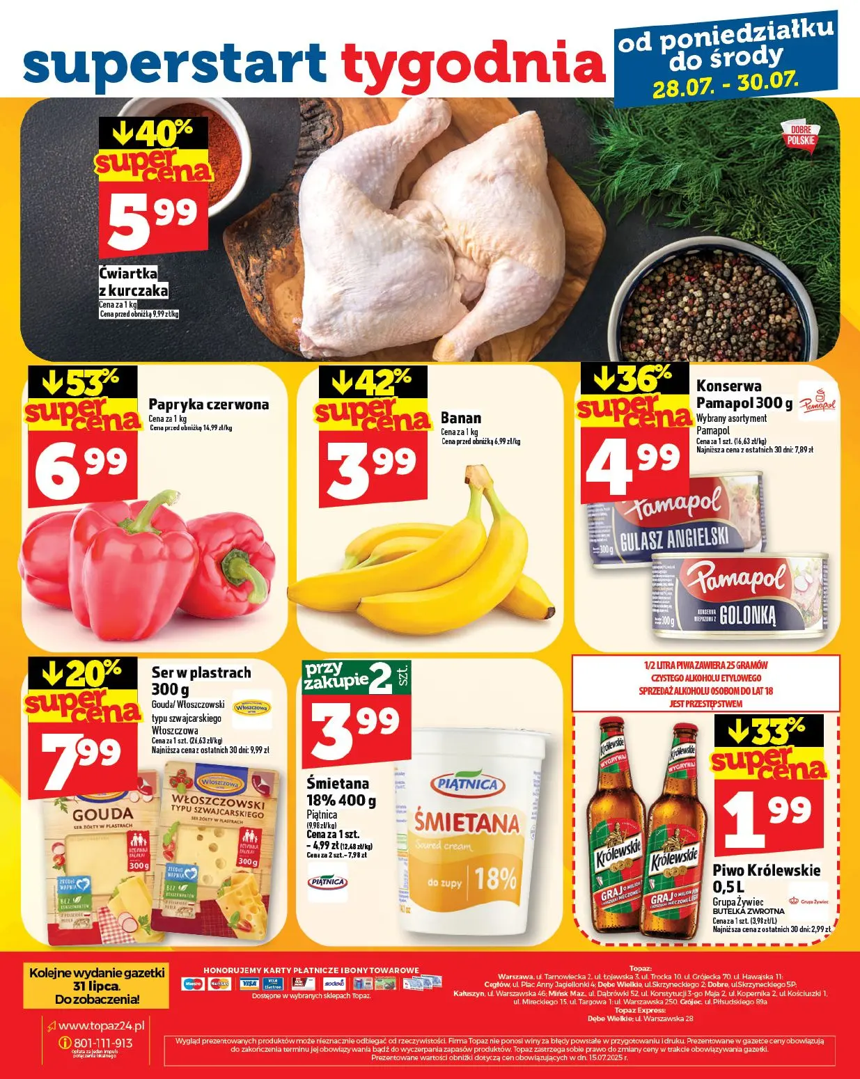 gazetka promocyjna Topaz Warszawa - Strona 28