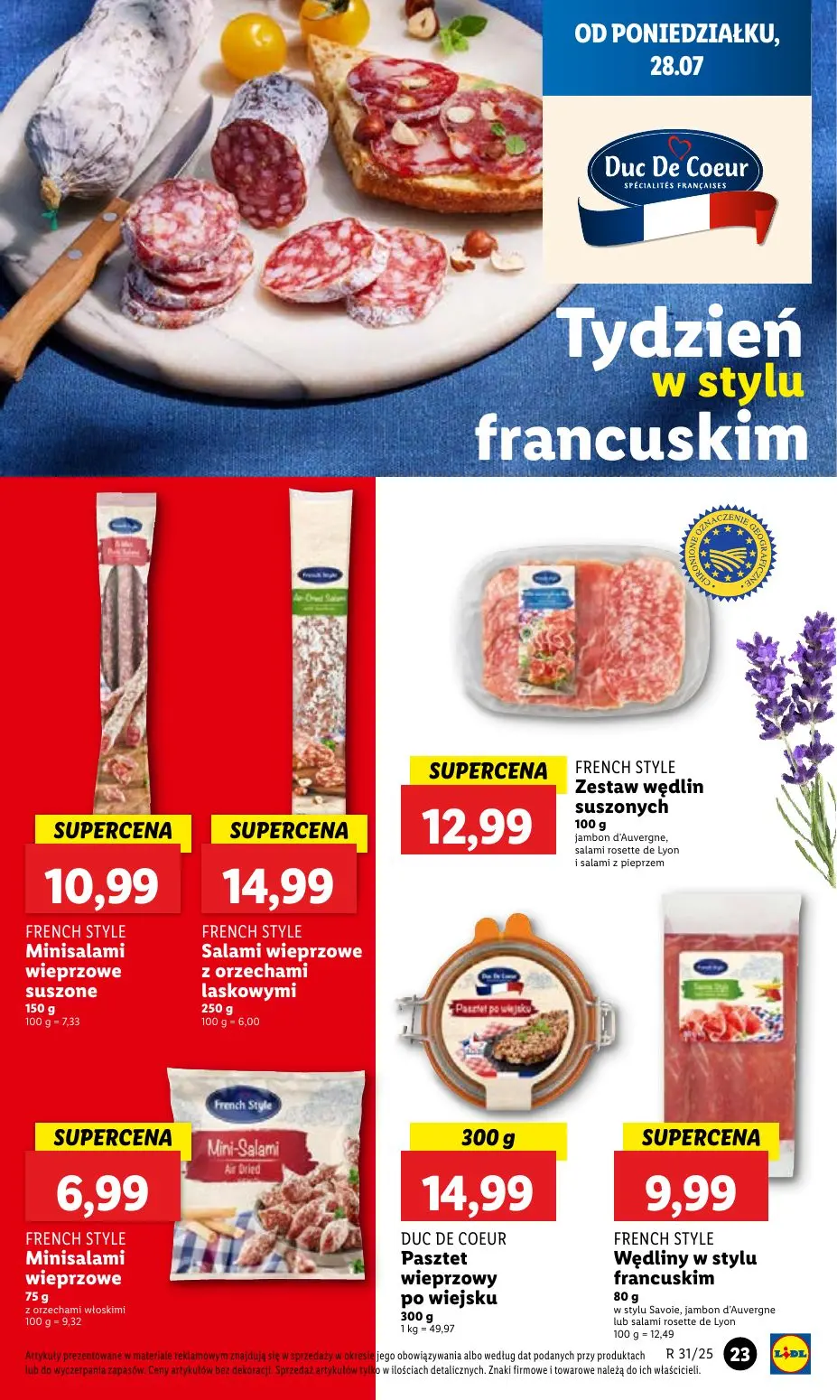 gazetka promocyjna LIDL Od poniedziałku - Strona 29