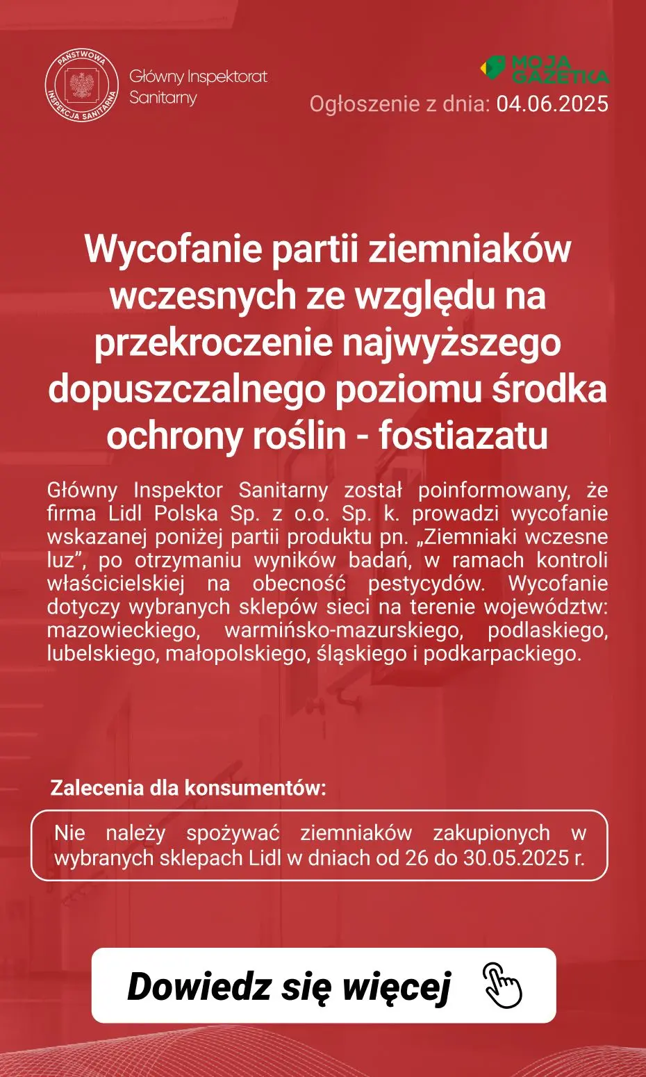 gazetka promocyjna Ostrzeżenia i alerty Ostrzeżenie publiczne dotyczące żywności: Możliwa obecność Salmonella w określonych partiach musu z orzechów nerkowca z maliną - Strona 2