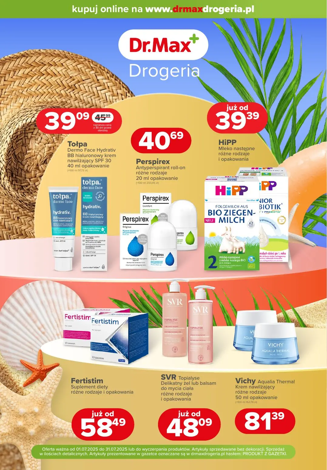 gazetka promocyjna Dr.Max Drogeria Drogeria - Strona 1