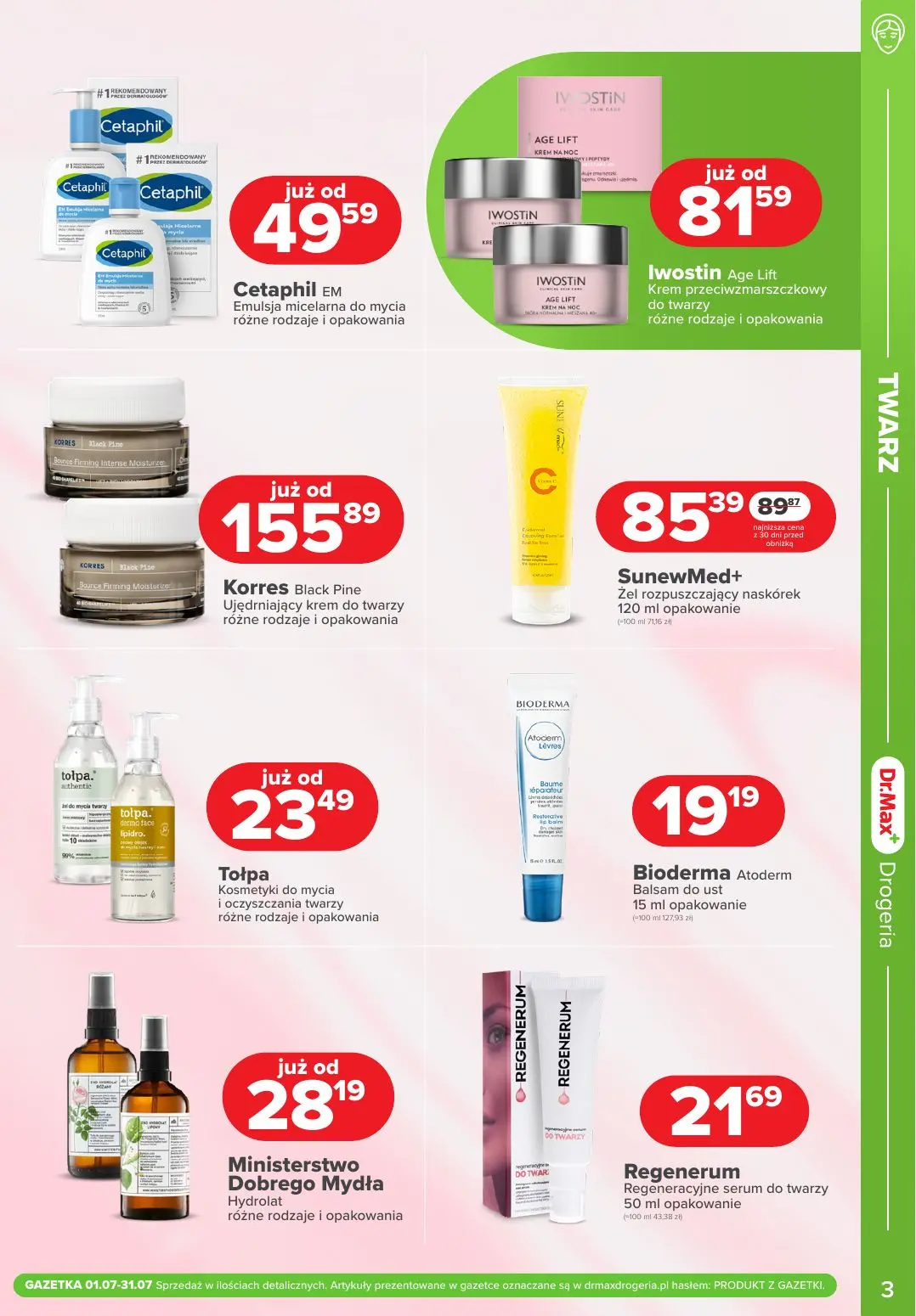 gazetka promocyjna Dr.Max Drogeria Drogeria - Strona 3