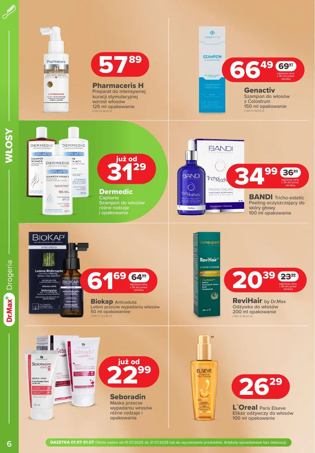 gazetka promocyjna Dr.Max Drogeria Drogeria - Strona 6