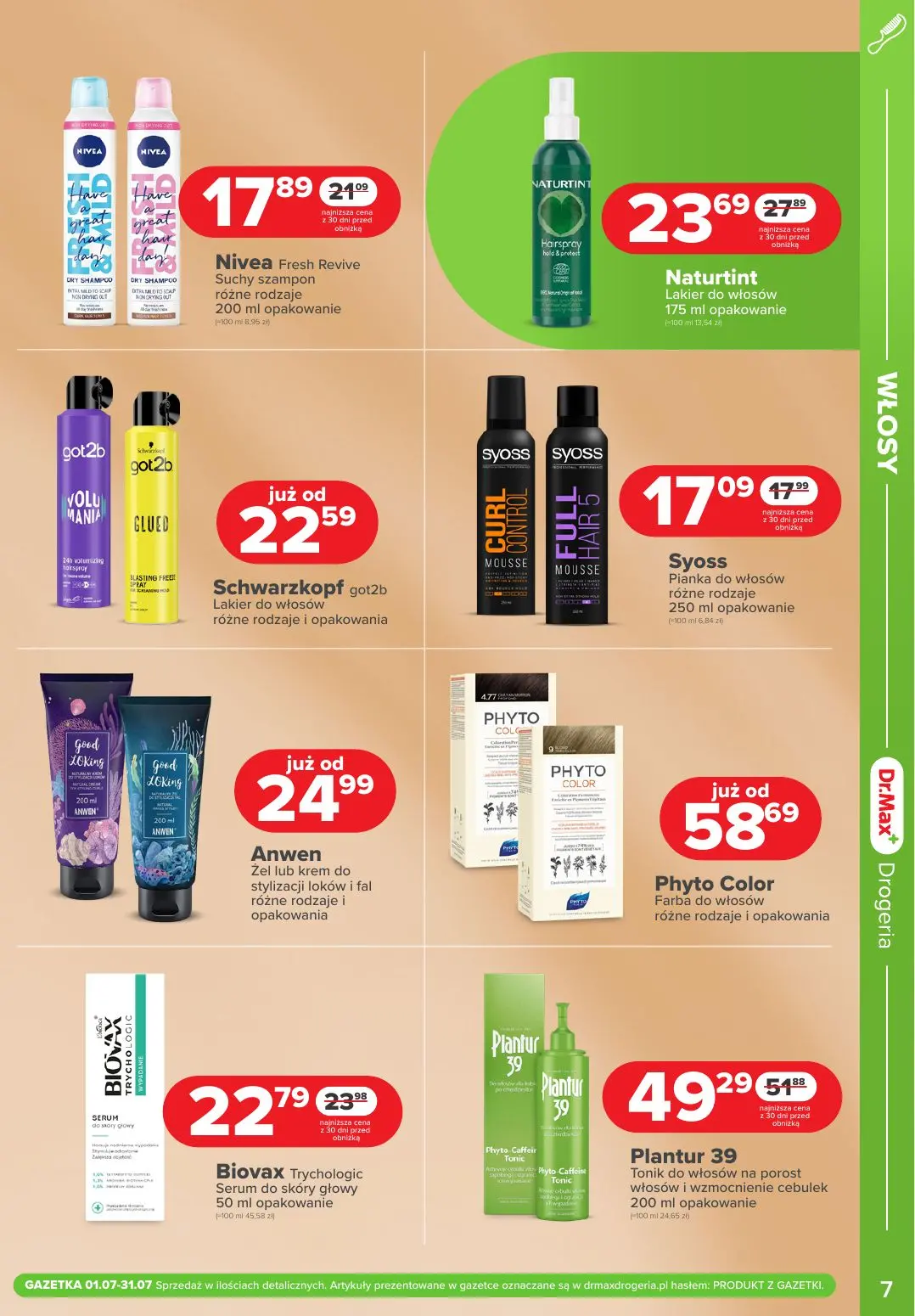 gazetka promocyjna Dr.Max Drogeria Drogeria - Strona 7