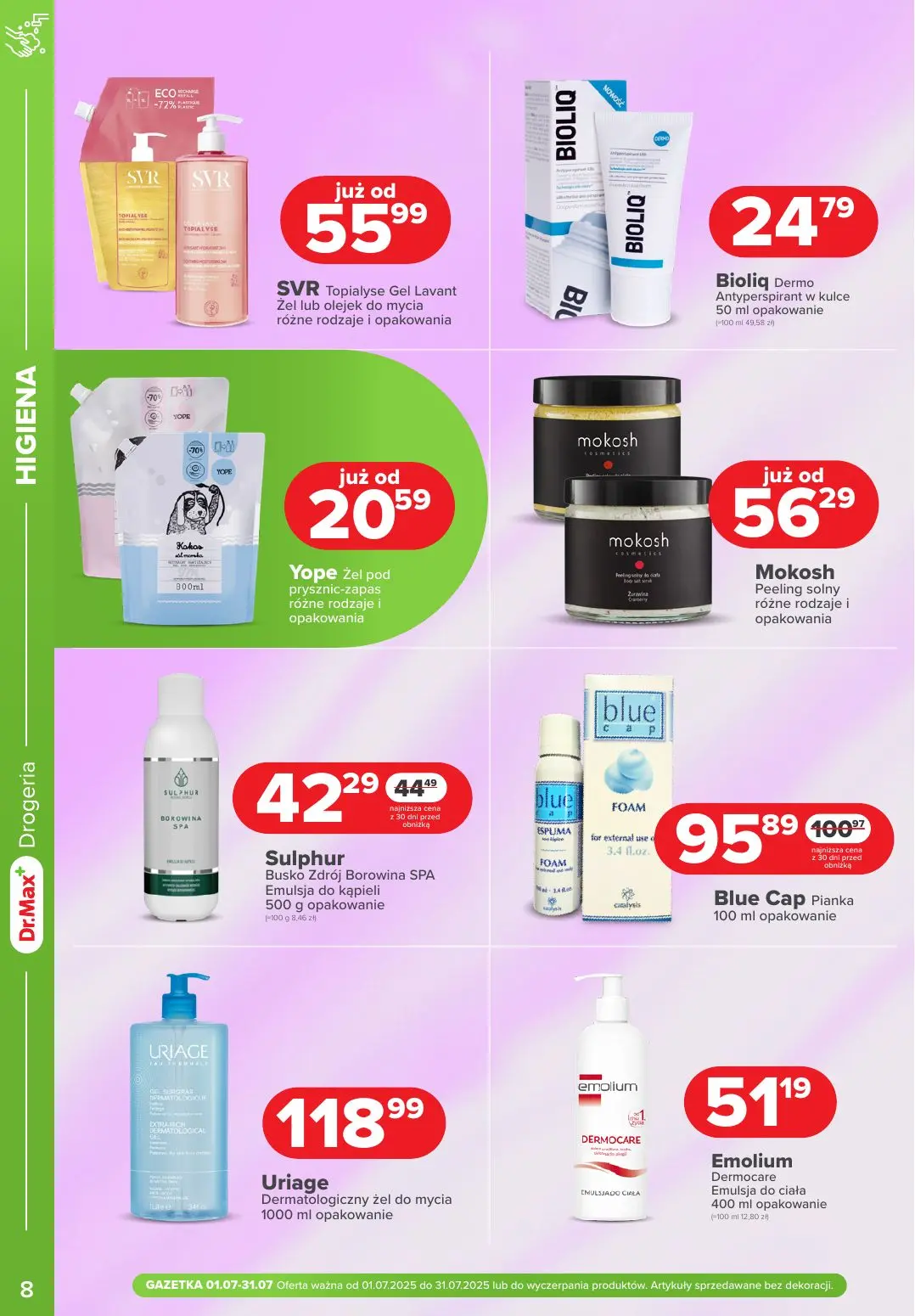 gazetka promocyjna Dr.Max Drogeria Drogeria - Strona 8