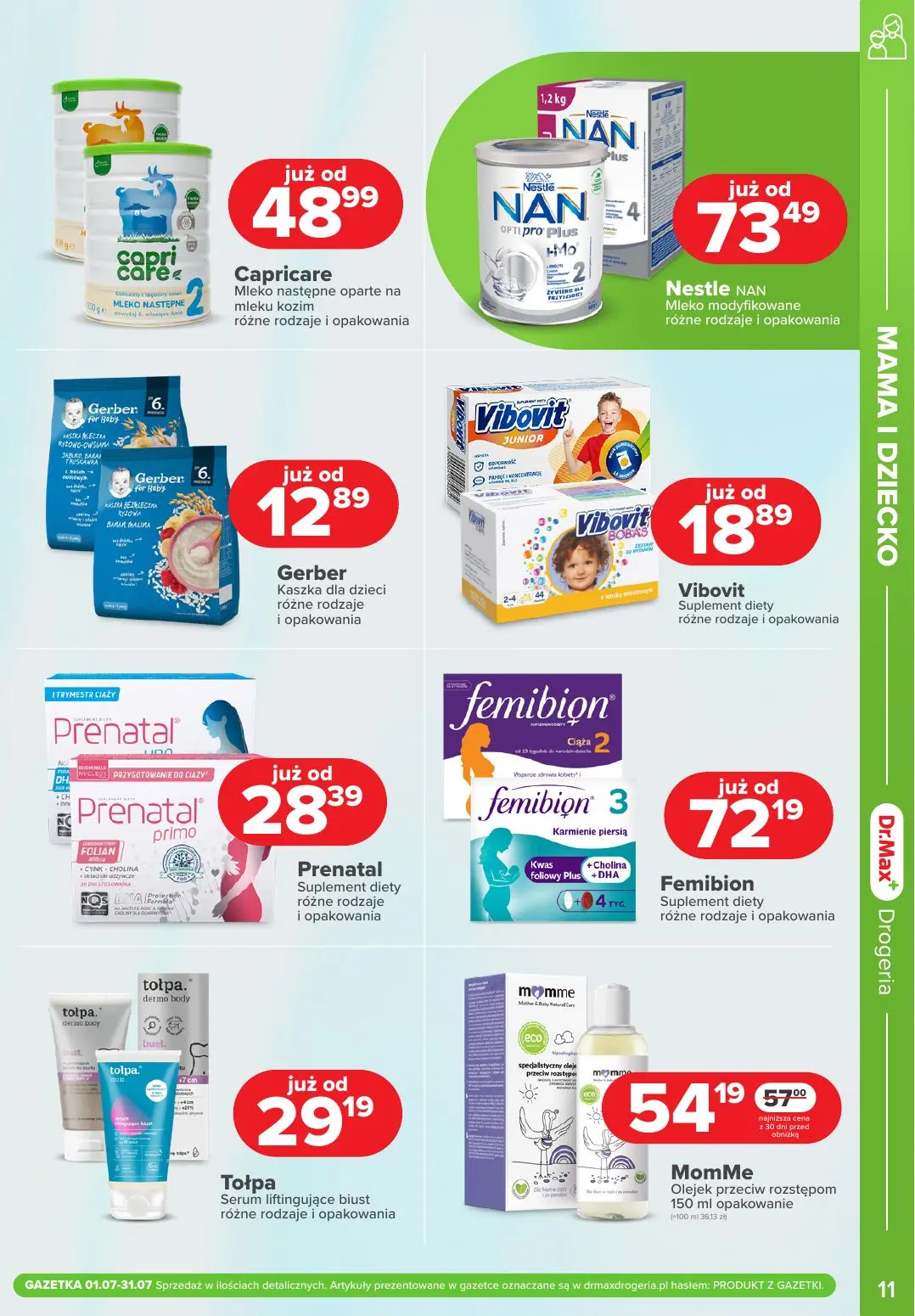 gazetka promocyjna Dr.Max Drogeria Drogeria - Strona 11