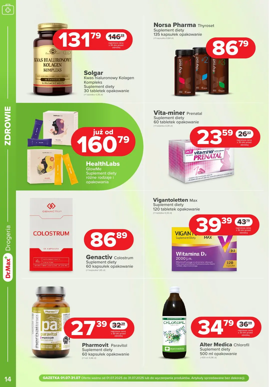 gazetka promocyjna Dr.Max Drogeria Drogeria - Strona 14