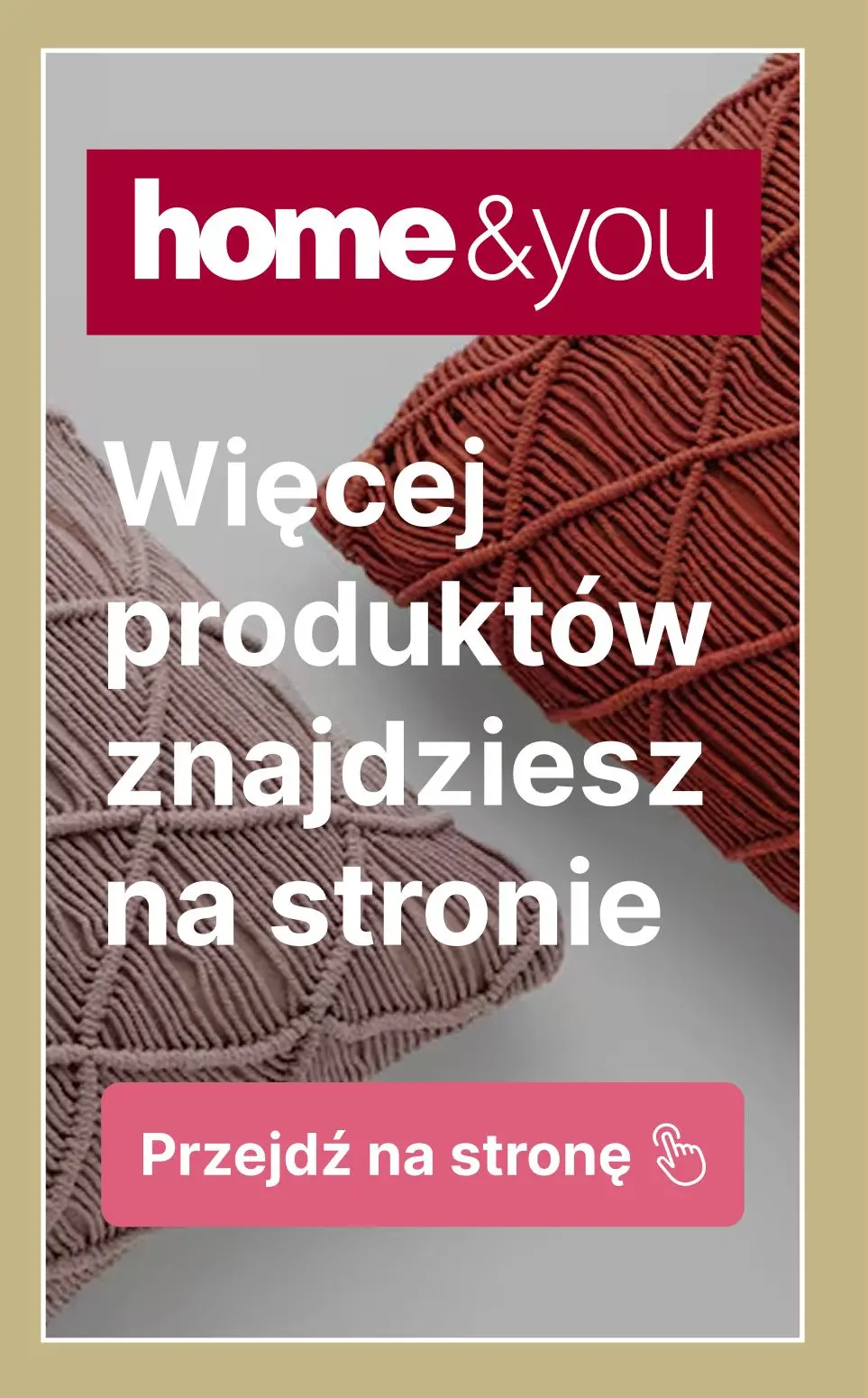 gazetka promocyjna home&you Poszewki: 3+1 za grosz - Strona 13