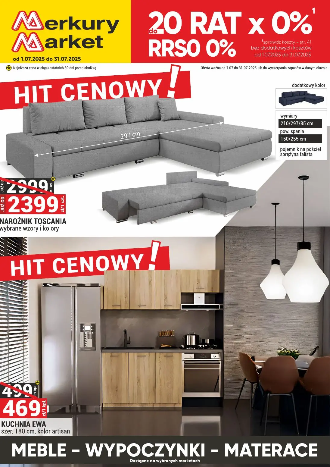 gazetka promocyjna Merkury Market Meble - Strona 1