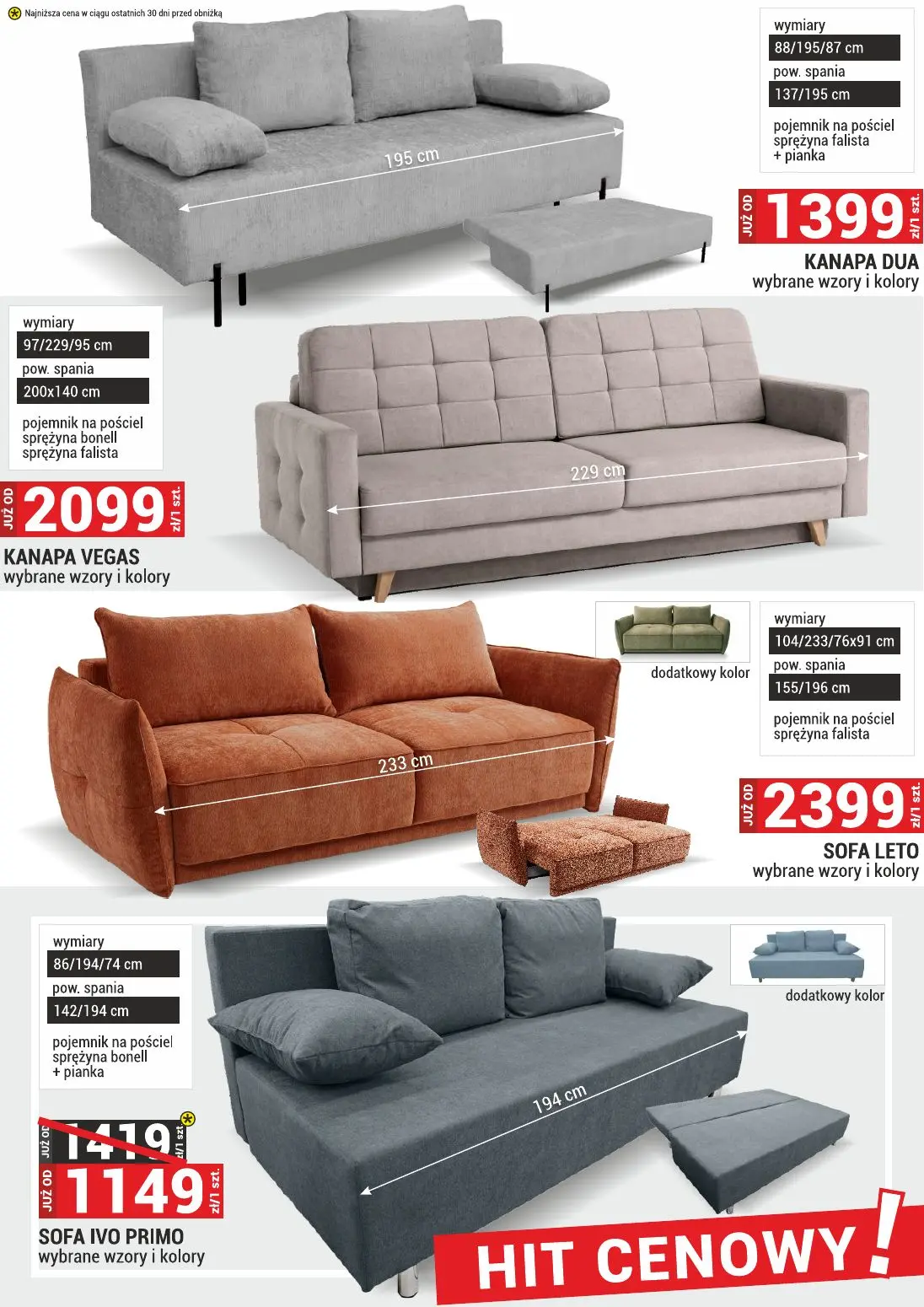 gazetka promocyjna Merkury Market Meble - Strona 37
