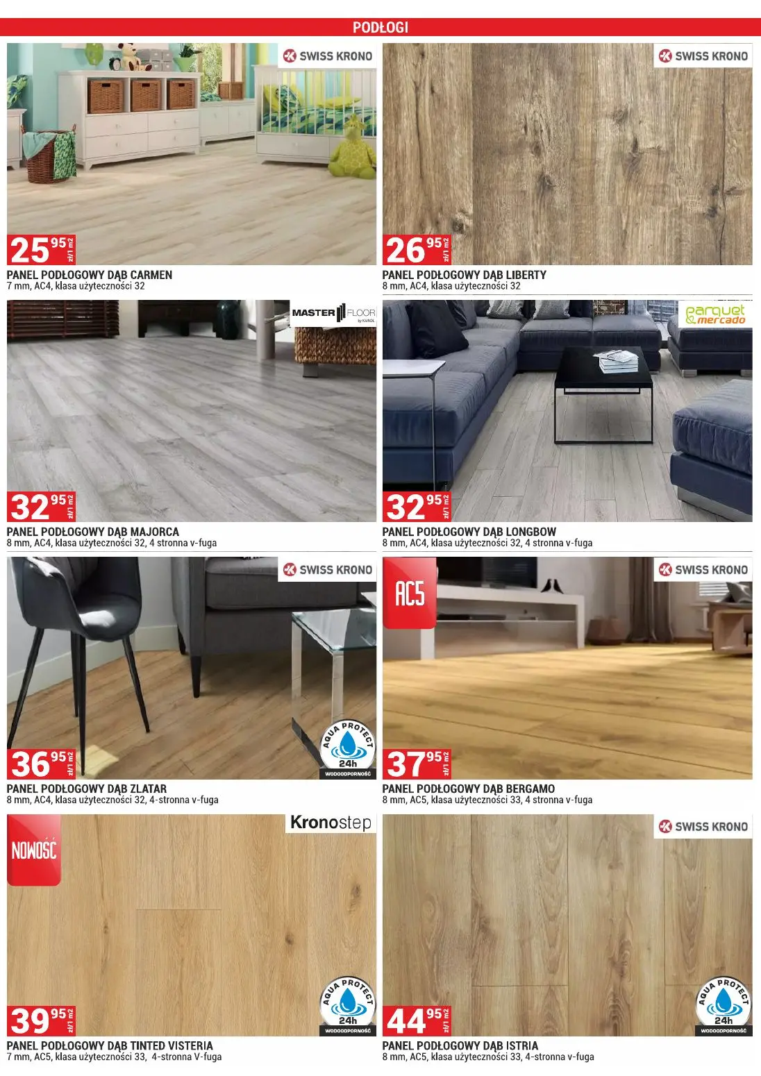 gazetka promocyjna Merkury Market Podłogi - Strona 3