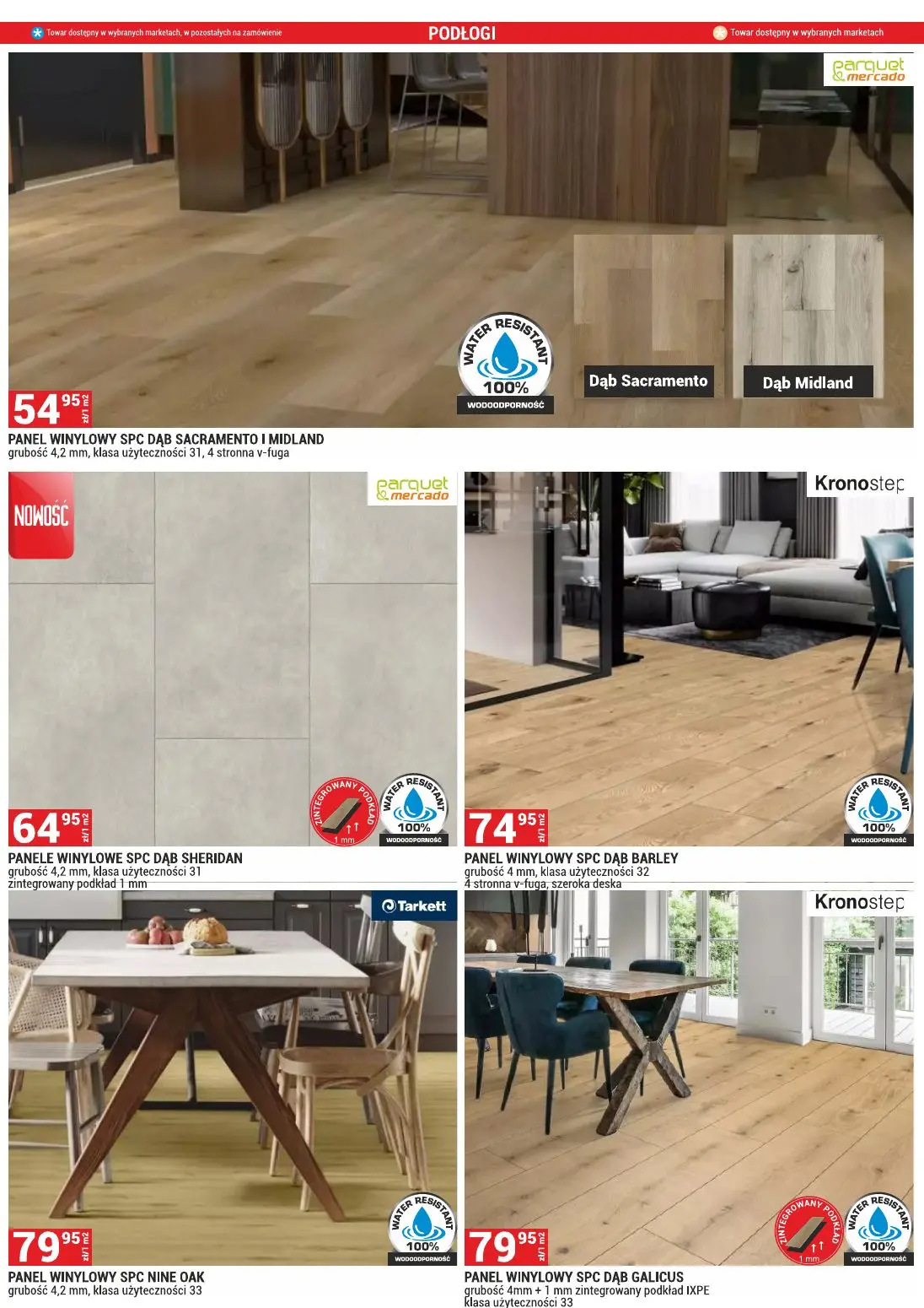 gazetka promocyjna Merkury Market Podłogi - Strona 5