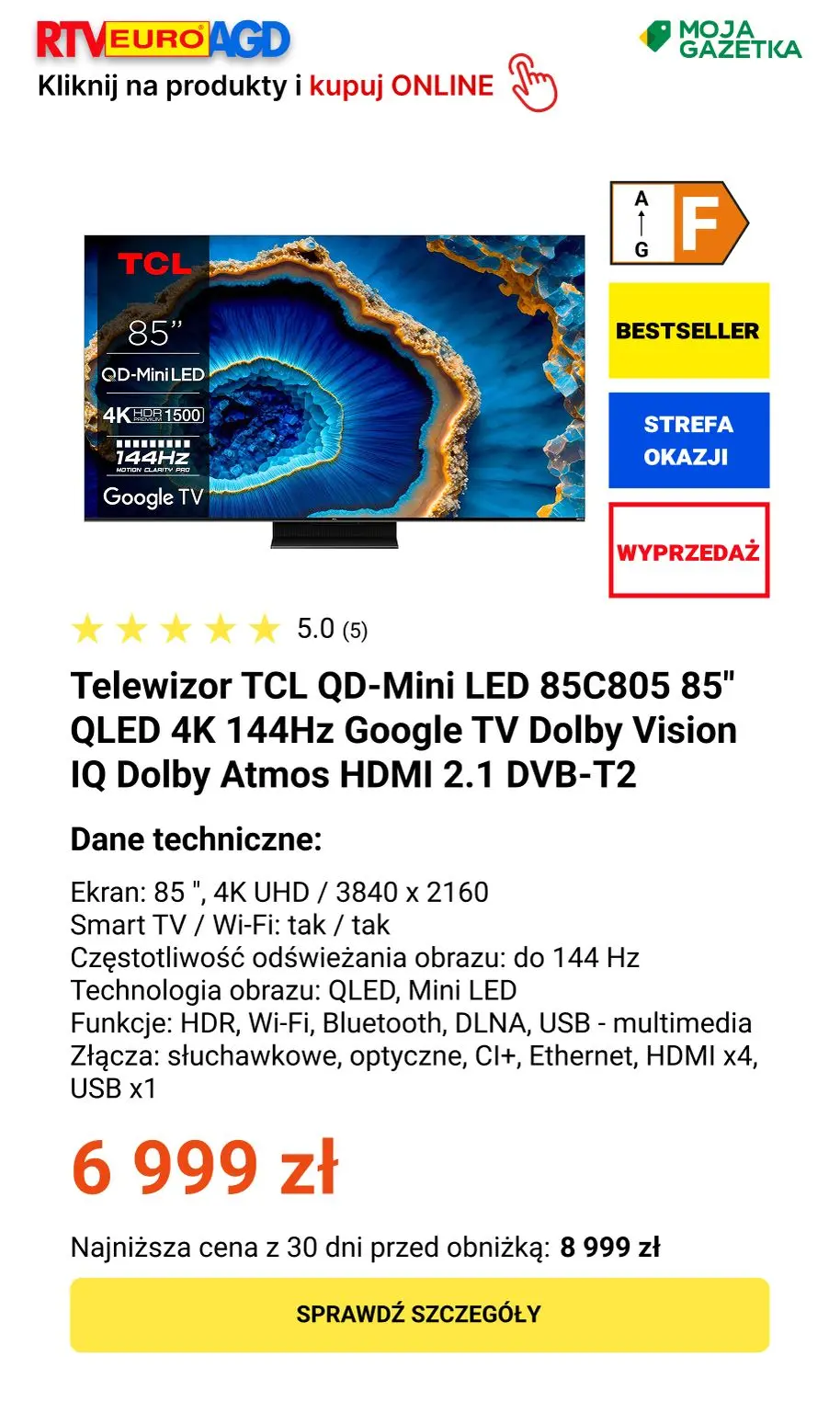 gazetka promocyjna RTV EURO AGD Wielka wyprzedaż!! - Strona 3