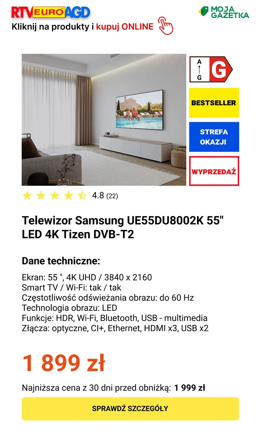 gazetka promocyjna RTV EURO AGD Wielka wyprzedaż!! - Strona 4