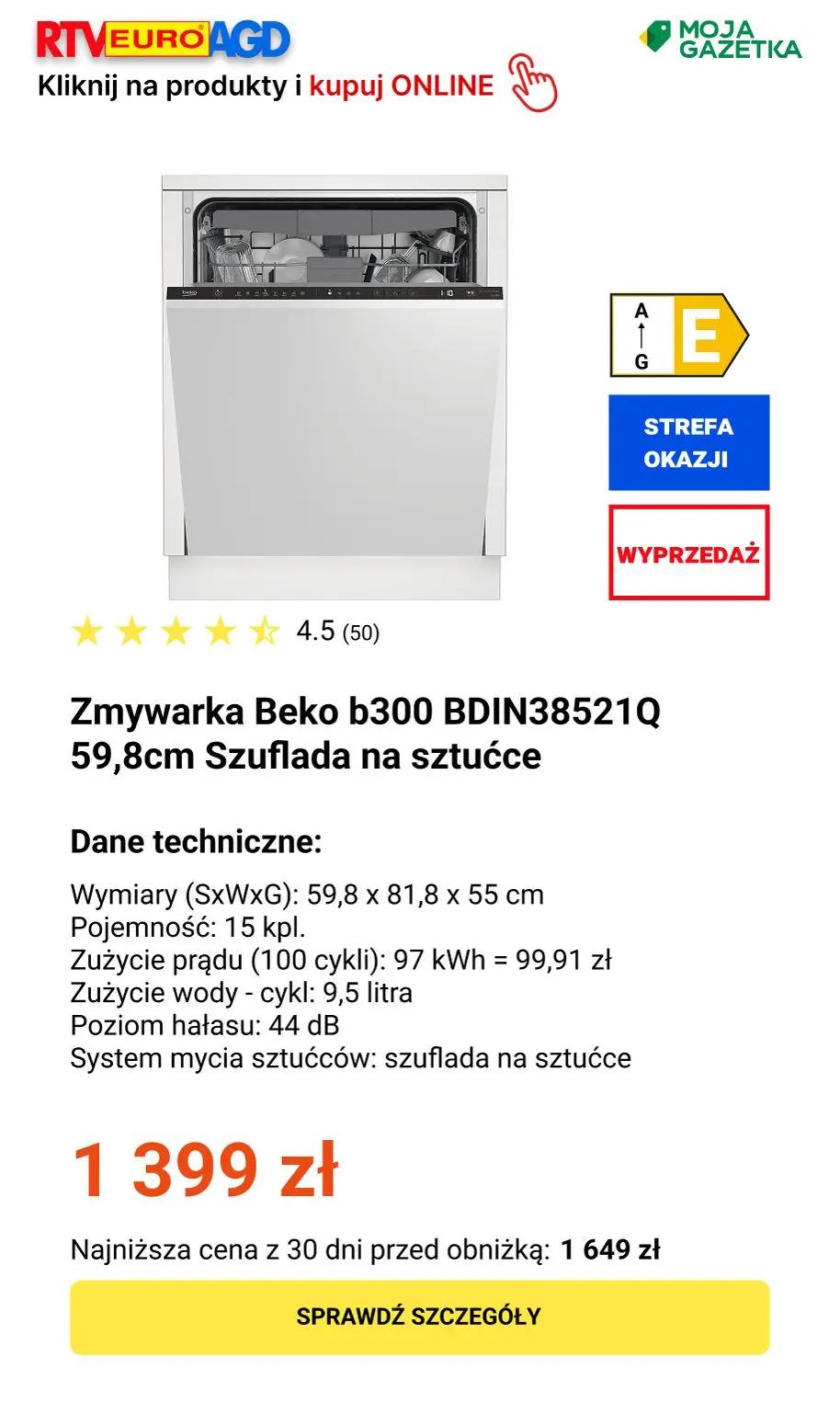 gazetka promocyjna RTV EURO AGD Wielka wyprzedaż!! - Strona 6
