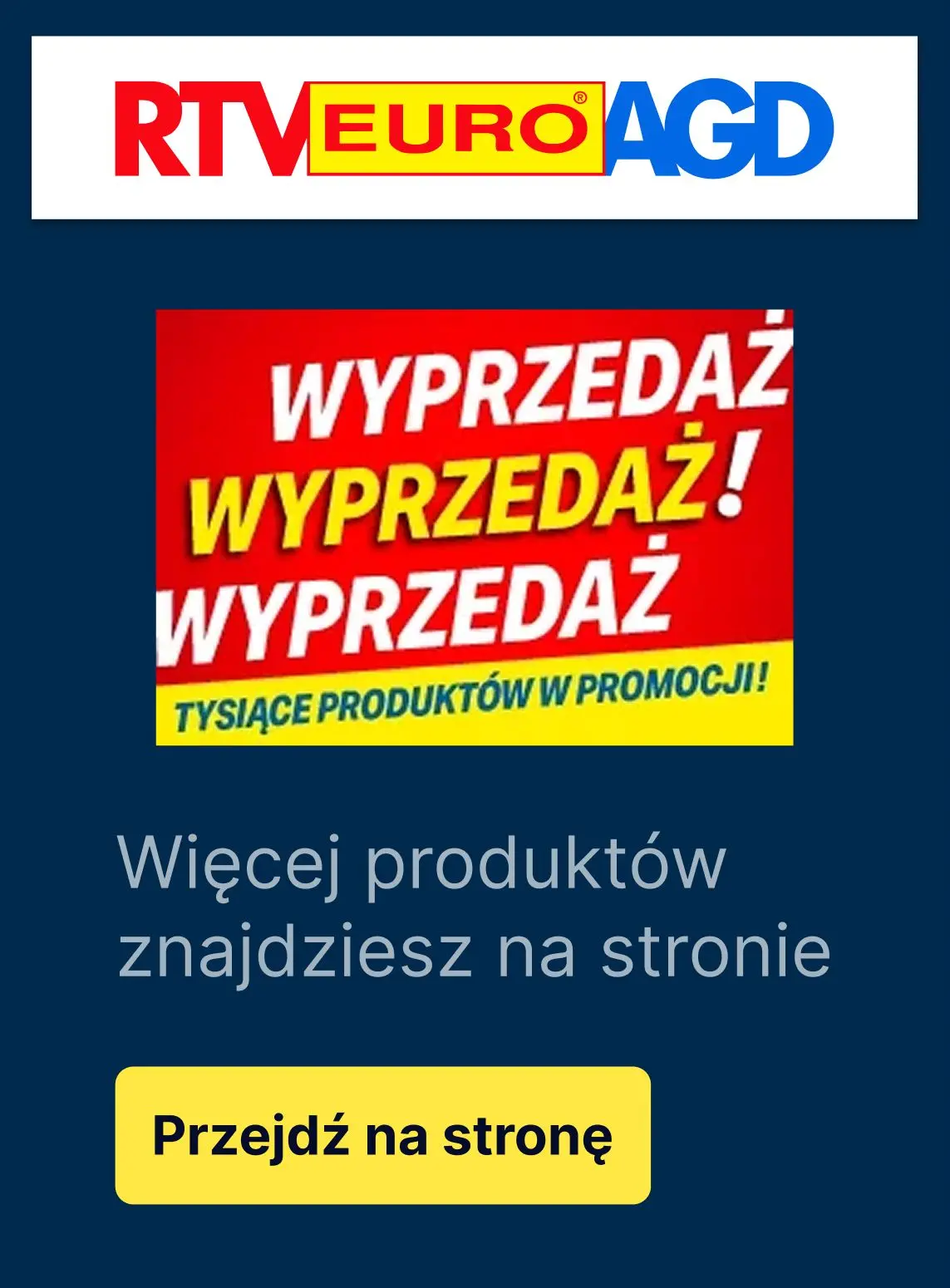gazetka promocyjna RTV EURO AGD Wielka wyprzedaż!! - Strona 16