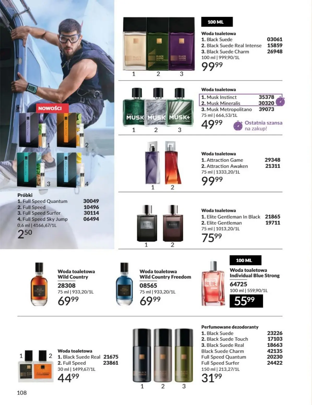 gazetka promocyjna AVON Złap najgorętsze okazje - Strona 108
