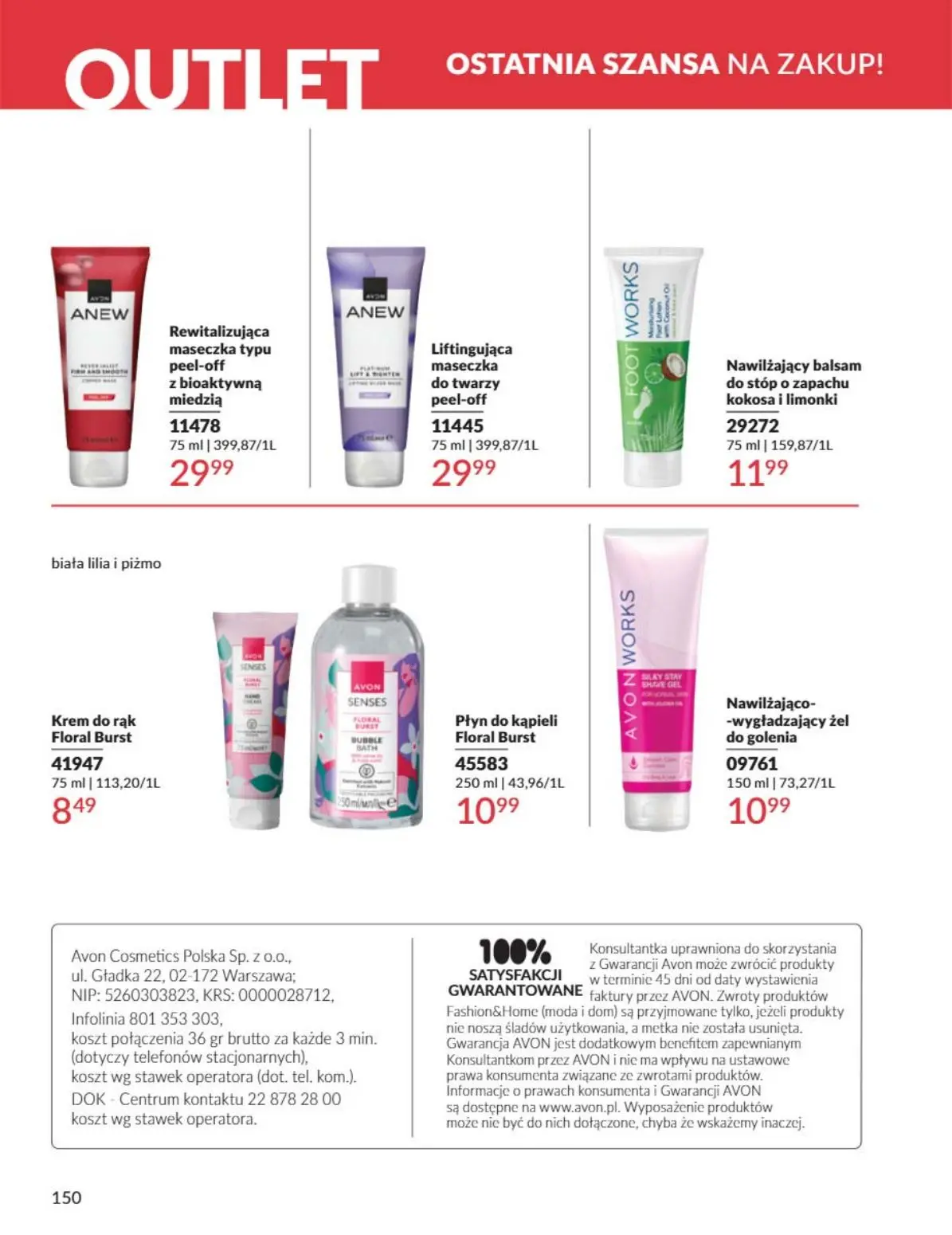 gazetka promocyjna AVON Złap najgorętsze okazje - Strona 150