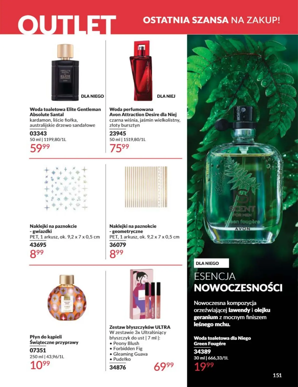 gazetka promocyjna AVON Złap najgorętsze okazje - Strona 151