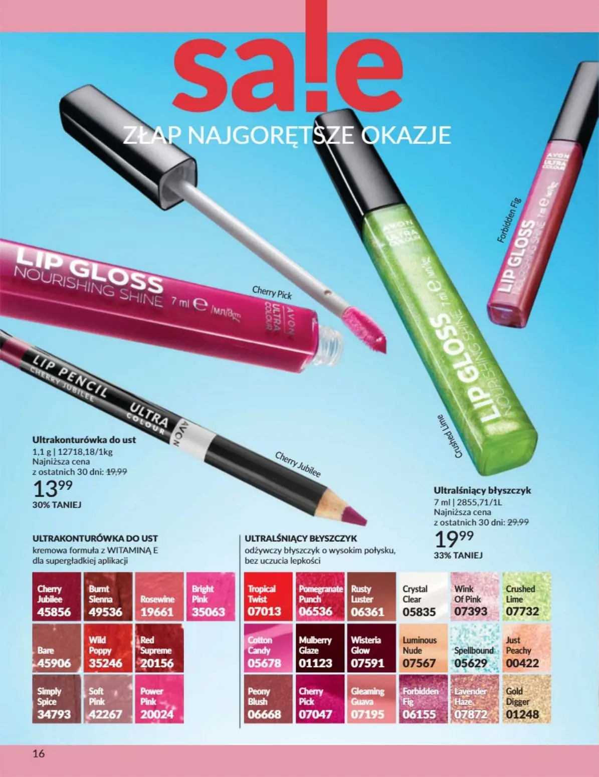 gazetka promocyjna AVON Złap najgorętsze okazje - Strona 16
