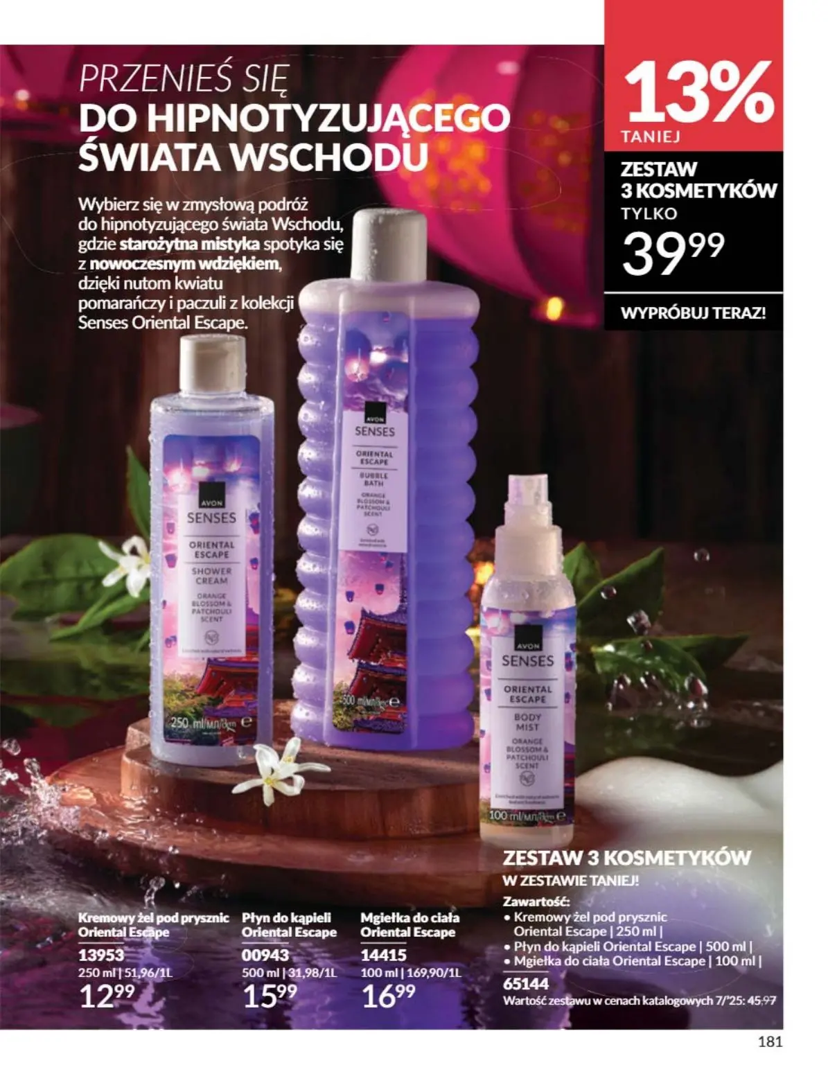 gazetka promocyjna AVON Złap najgorętsze okazje - Strona 181