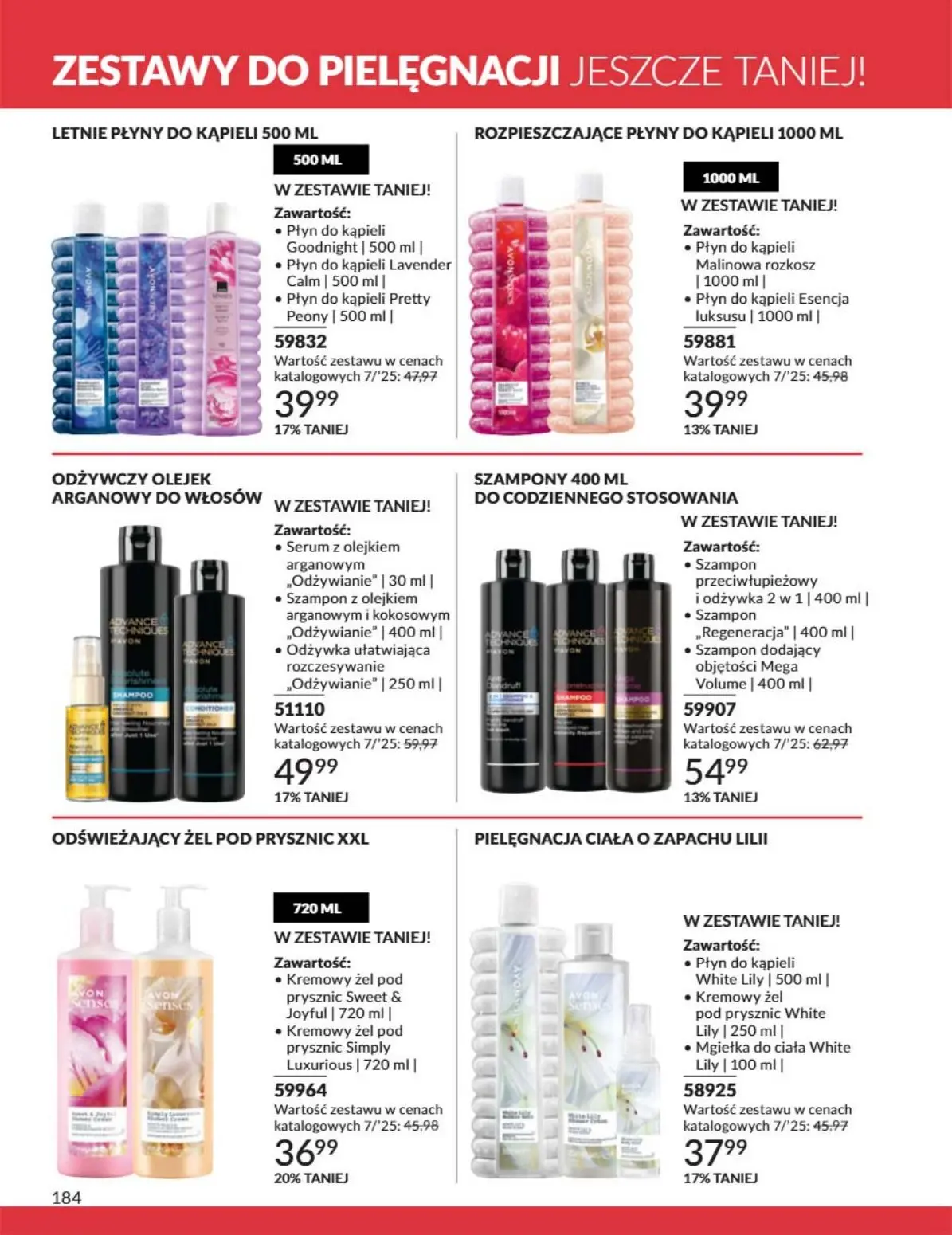 gazetka promocyjna AVON Złap najgorętsze okazje - Strona 184