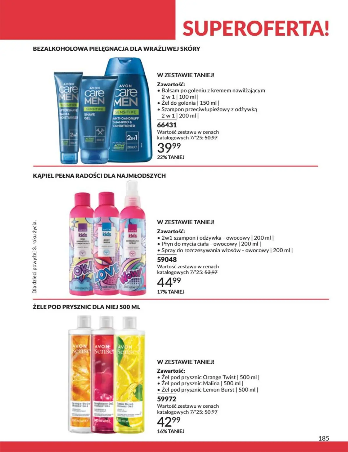 gazetka promocyjna AVON Złap najgorętsze okazje - Strona 185