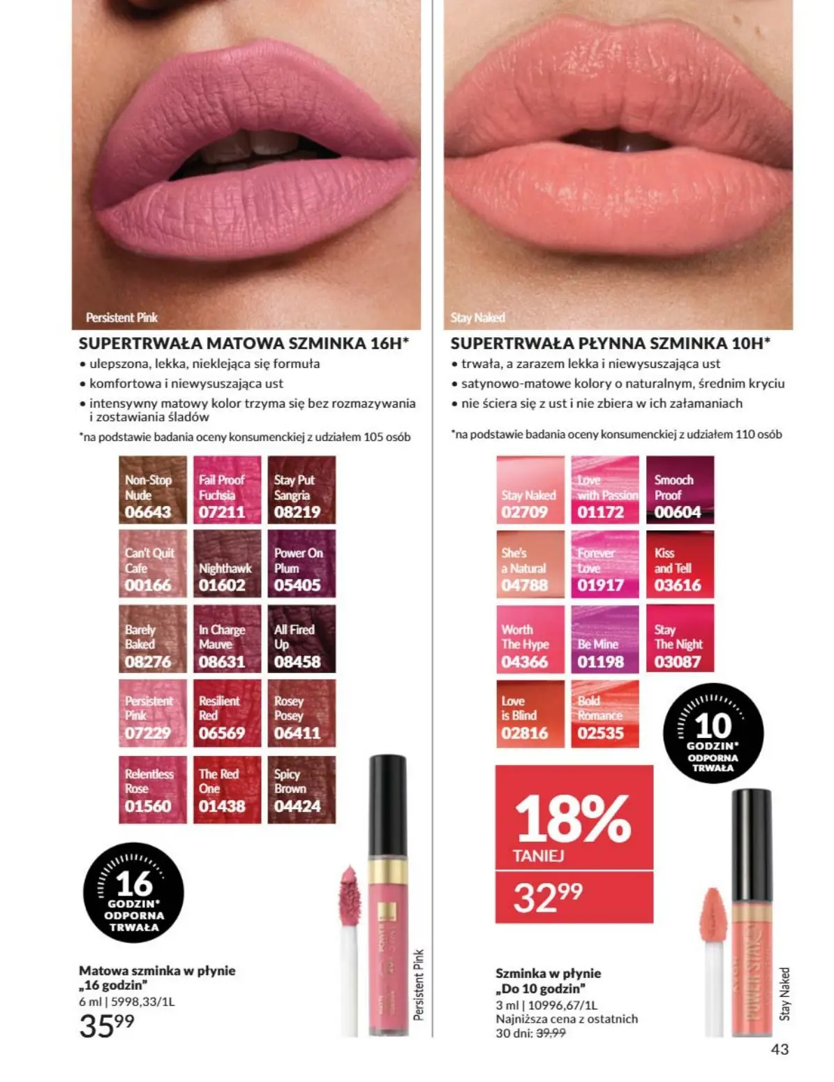 gazetka promocyjna AVON Złap najgorętsze okazje - Strona 43