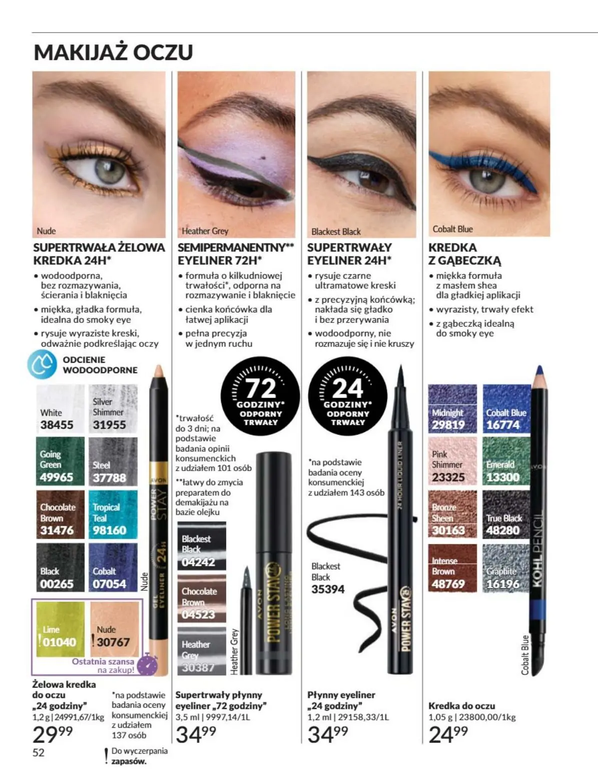 gazetka promocyjna AVON Złap najgorętsze okazje - Strona 52
