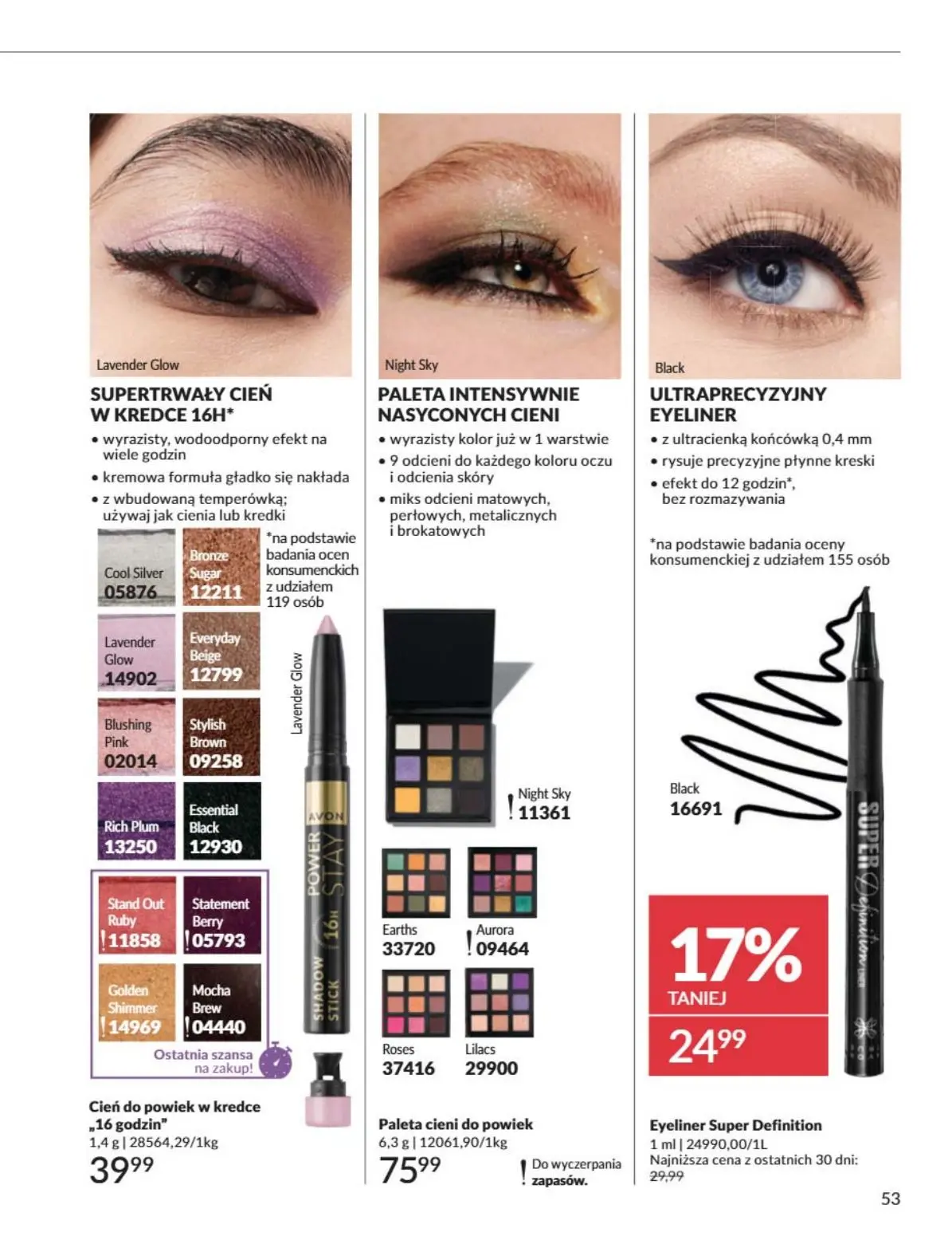 gazetka promocyjna AVON Złap najgorętsze okazje - Strona 53