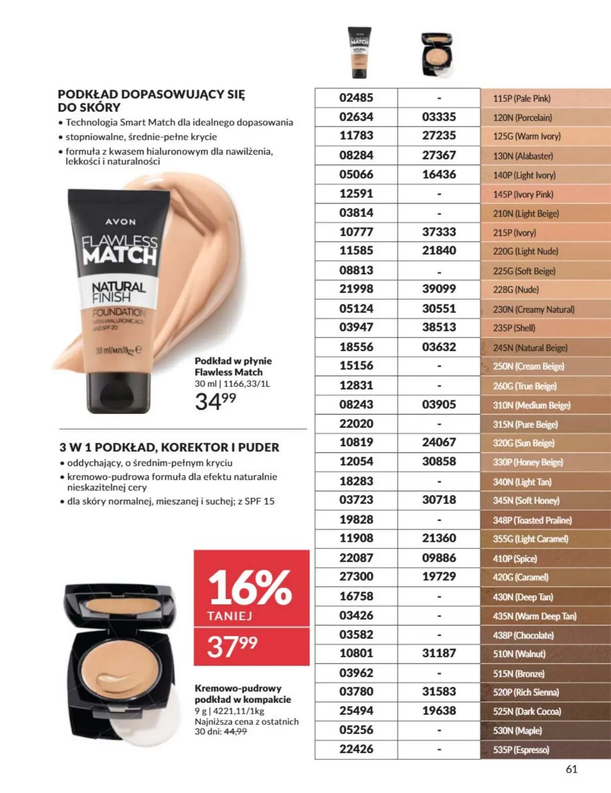 gazetka promocyjna AVON Złap najgorętsze okazje - Strona 61