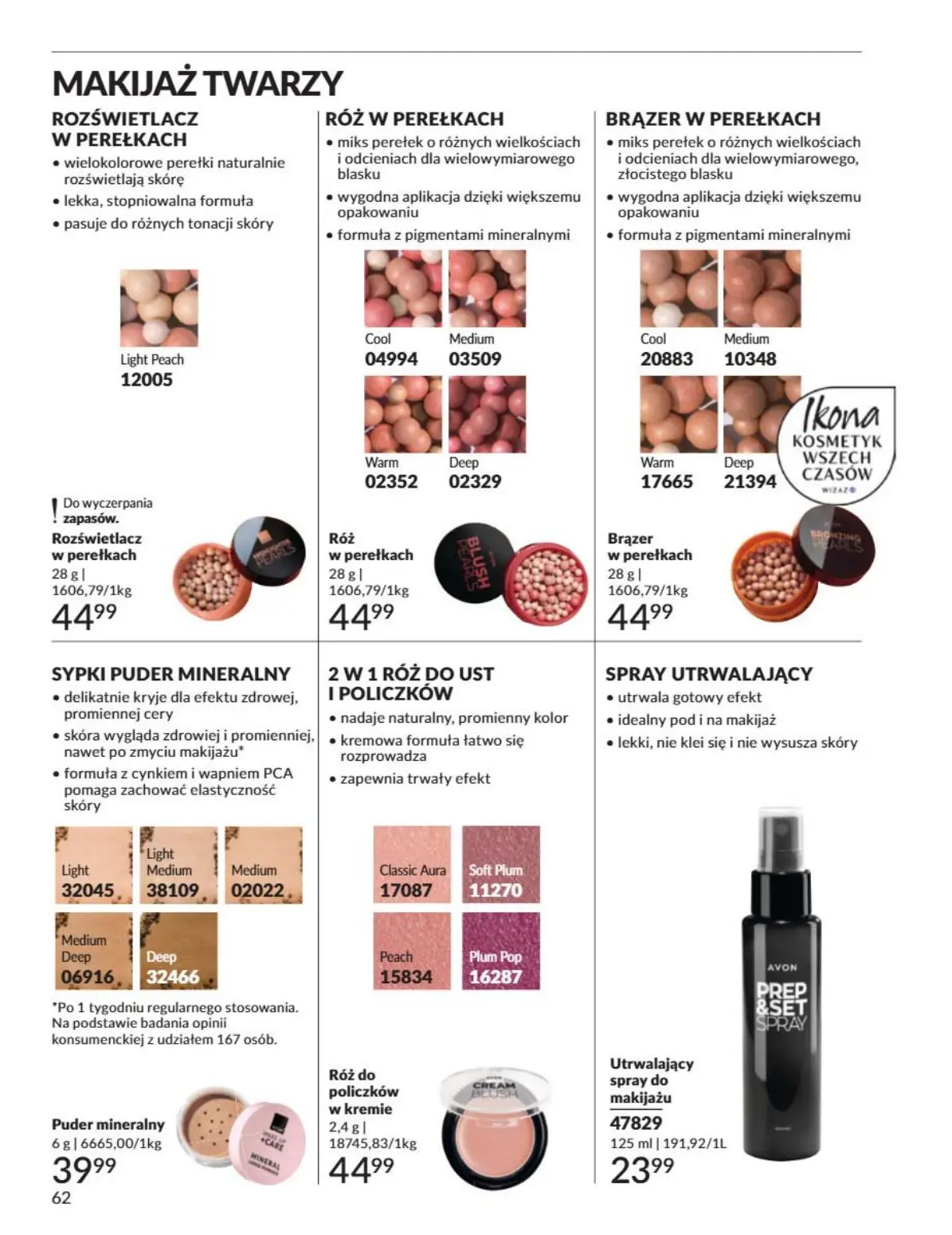gazetka promocyjna AVON Złap najgorętsze okazje - Strona 62