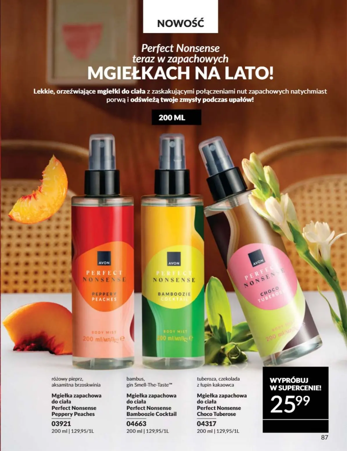 gazetka promocyjna AVON Złap najgorętsze okazje - Strona 87