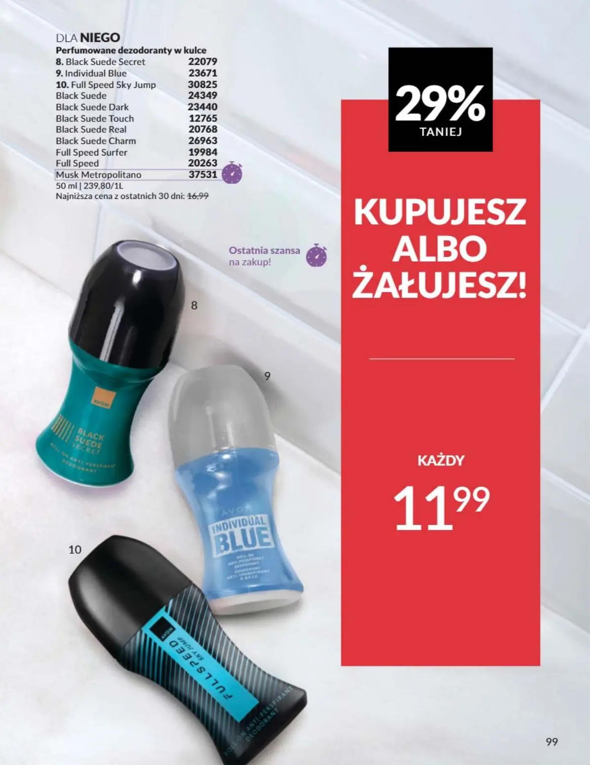 gazetka promocyjna AVON Złap najgorętsze okazje - Strona 99