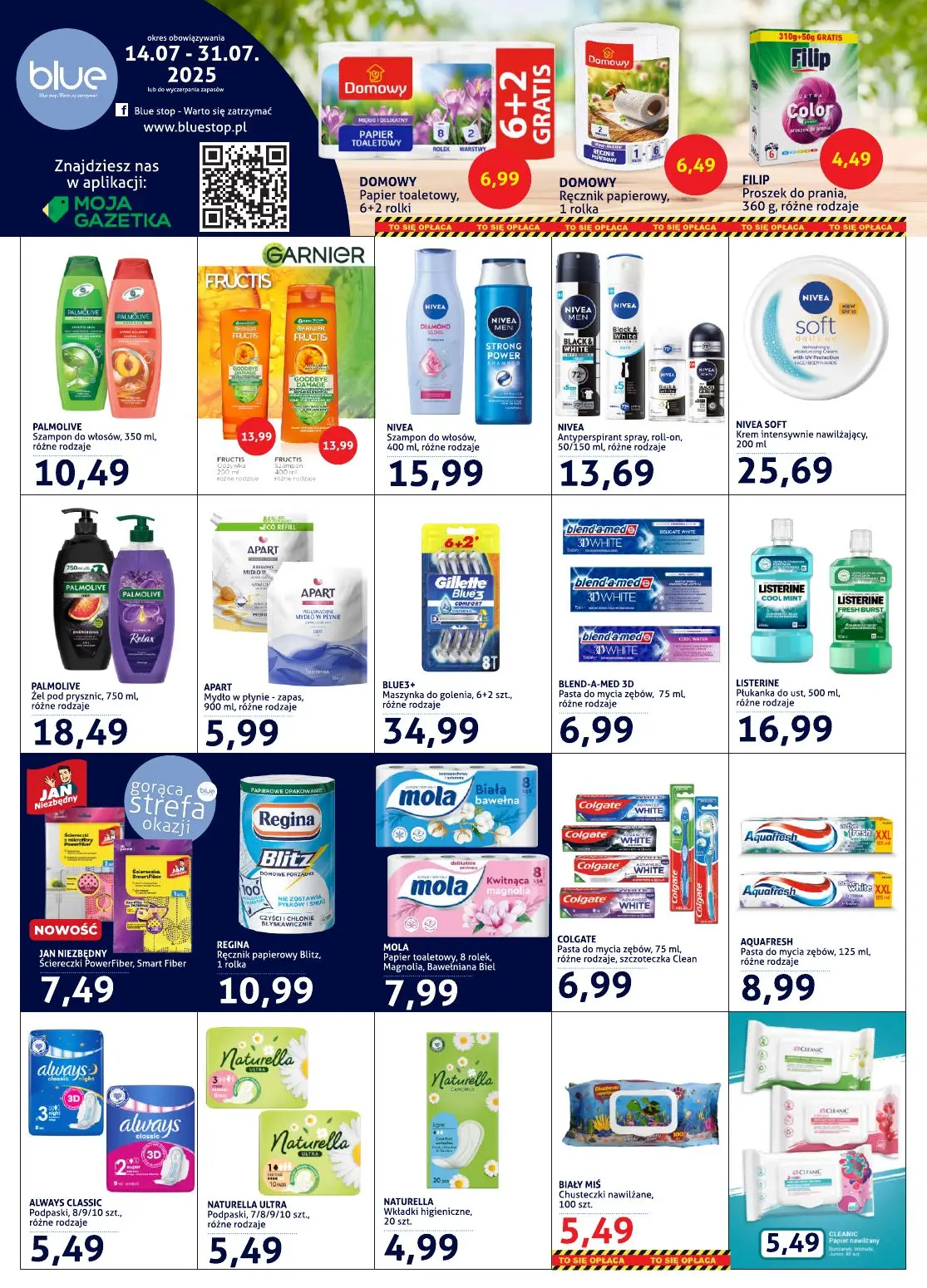 gazetka promocyjna Blue stop - Strona 1