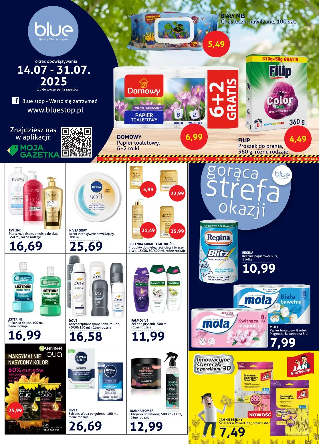 gazetka promocyjna Blue stop - Strona 1
