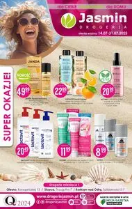 Gazetka promocyjna DROGERIE JASMIN, ważna od 2025-07-14 do 2025-07-31.